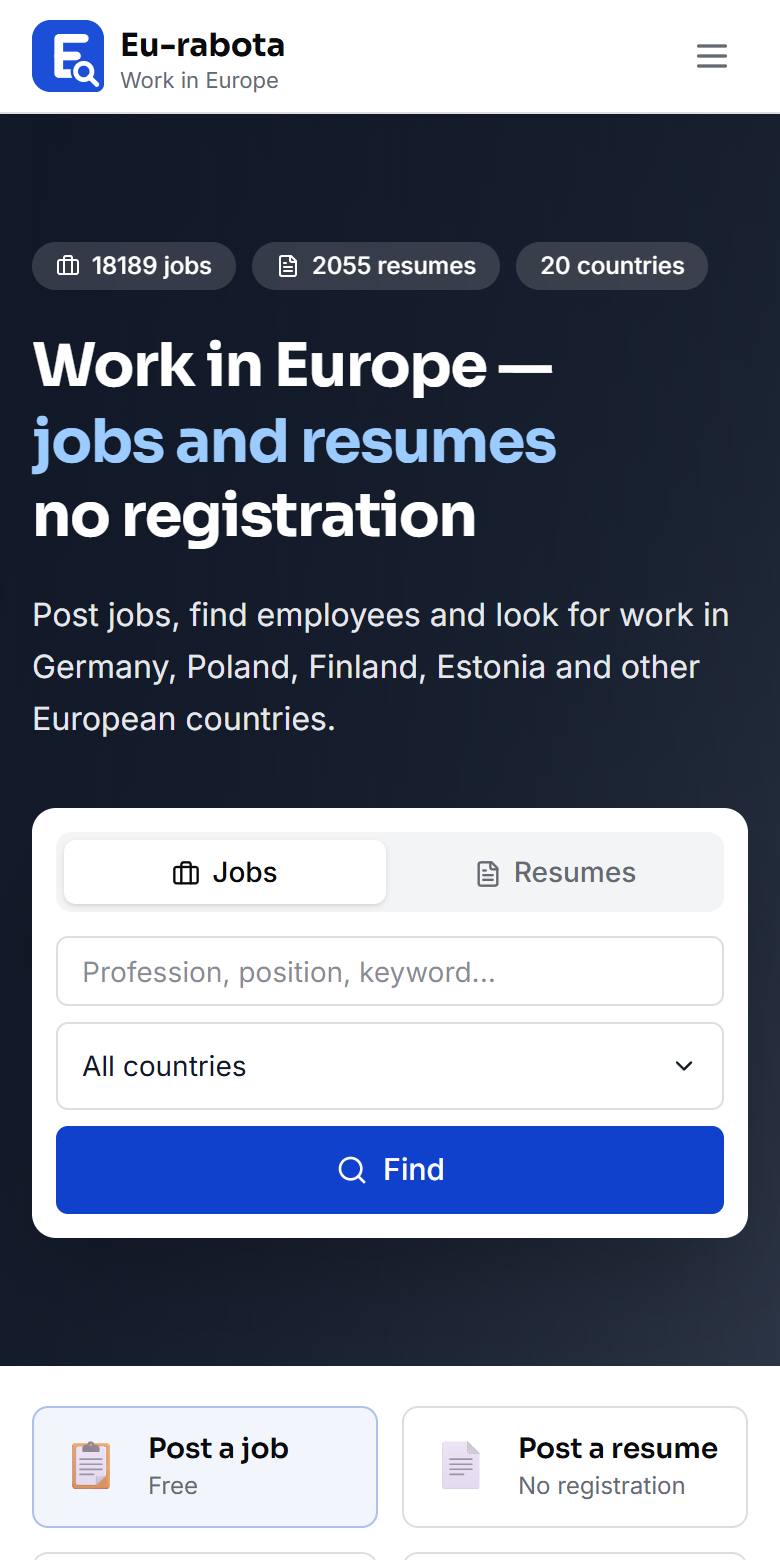 Eu-rabota