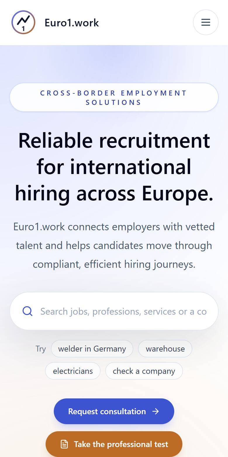 Euro1 Work