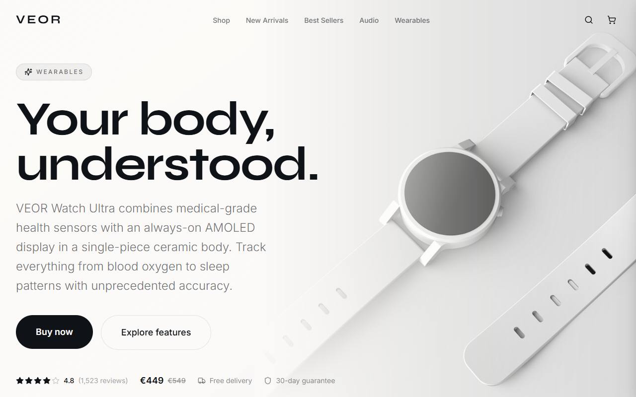 Product page